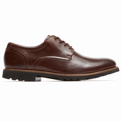 Sapatos Oxfords Rockport Sharp & Ready Colben Homem Marrom PT-19624